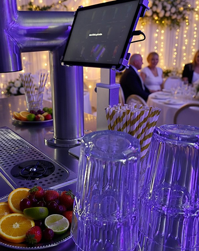 Fix Mix Cocktailmaschine auf einer privaten Feier